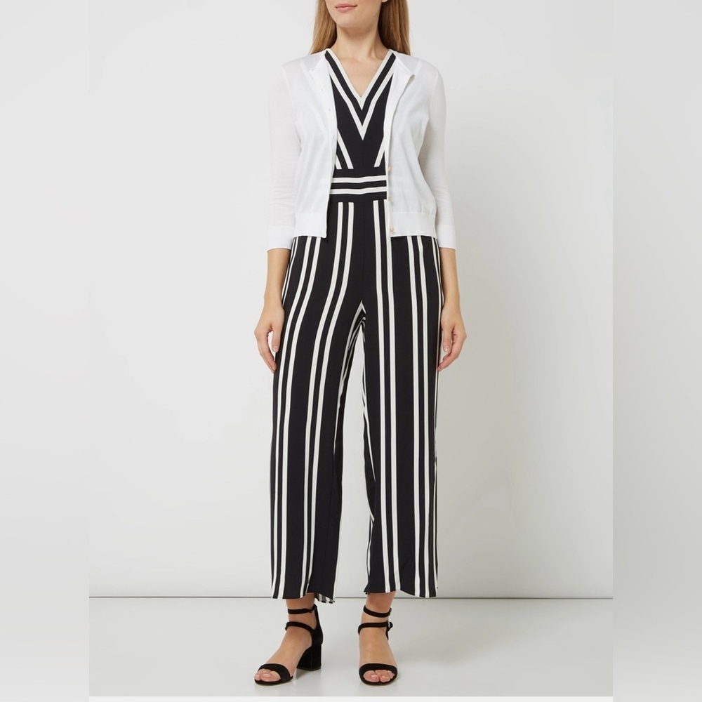 LAUREN RALPH LAUREN | Tendya Black/White Women‘s Jumpsuit/one Piece